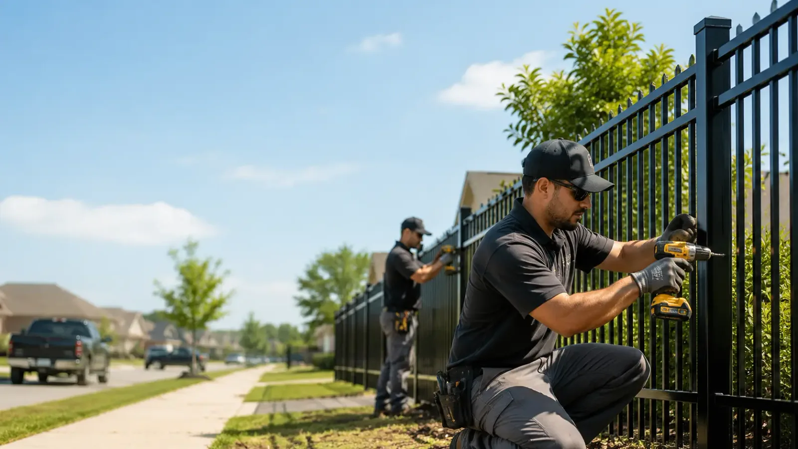 Metal Fence Installation in Henderson, TX